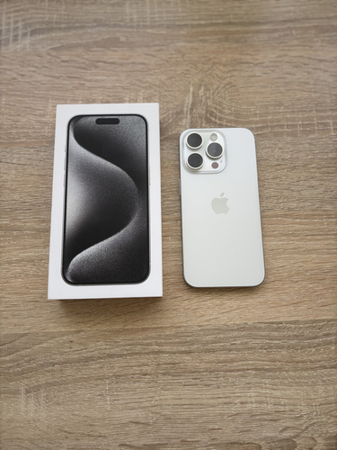 Apple Iphone 15 Pro 128gb White Titanium