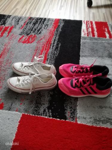 Converse тенниски 37 и кроссовки Adidas 37-5 (фото #1)