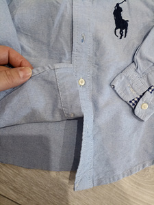 Ralph Lauren nagu uus särk poisile suurus 80-86 (6 foto / 7)