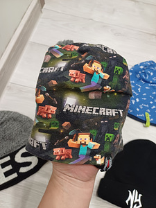Reserved. Minecraft mütsid poisile 128-140 (2 foto / 9)