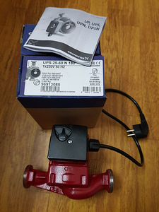 Tsirkulatsioonipump Grundfos UPS 25-60 180 (2 foto / 6)
