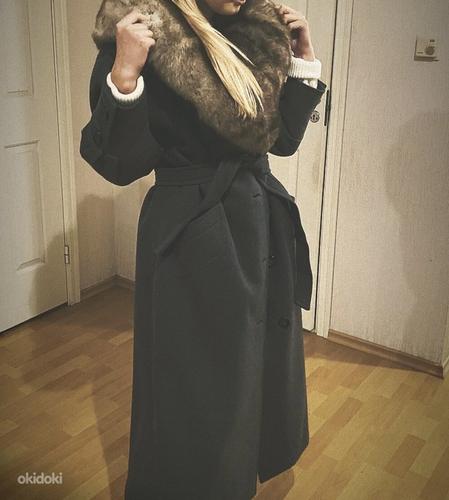 Женское пальто из чернобурки, сшитое своими руками (фото #1)