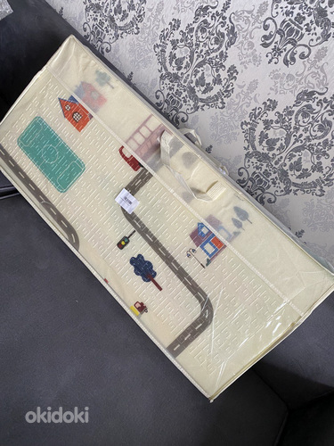 НОВЫЙ !!! Двусторонний детский игровой коврик, 180 х 200 см. (фото #3)