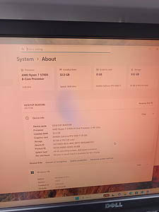 GAMER PC RYZEN 7 5700X/32GB RAM/1TB NVME SAMSUNG/RTX 5060Ti (9 foto / 9)