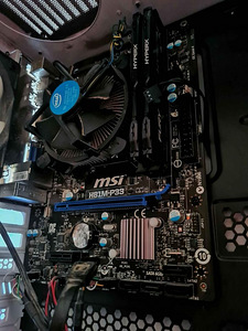 I5-4460, 2x4GB HyperX, MSI H81M, Korpus (2 foto / 2)