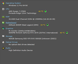 Ryzen 7 2700X / 32GB DDR4 / RTX 3070 8GB (4 foto / 4)