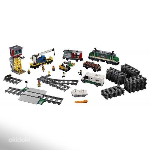 LEGO City товарный поезд 60198 (фото #2)