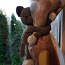 Амигуруми - котик, держатель для занавески в детскую (фото #1)