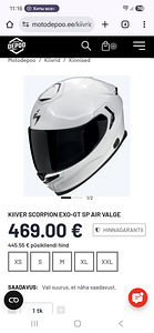 Kiiver SCORPION EXO-GT SP AIR UUS! (3 foto / 3)