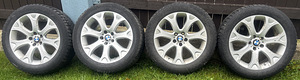 BMW 19" STYLE 211 ORIGINAAL VALUVELJED JA REHVID (1 foto / 7)