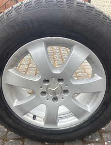 MERCEDES BENZ 17" ЛИТЫЕ ДИСКИ ОРИГИНАЛ (4 фото из 6)