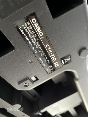 Casio CTK-710 süntesaator komplekt (foto #4)