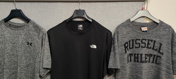 Футболка XL Under Armour The North Face Russell Athletic 4 шт.