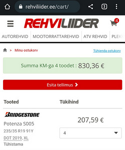 235/35/19 suverehvid (2tk) (6 foto / 6)