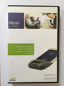 Sülearvutite 3G modem Merlin U740 PC Card - 3G UMTS