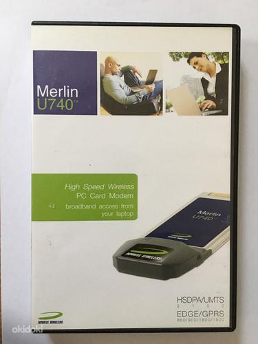 Sülearvutite 3G modem Merlin U740 PC Card - 3G UMTS (foto #1)