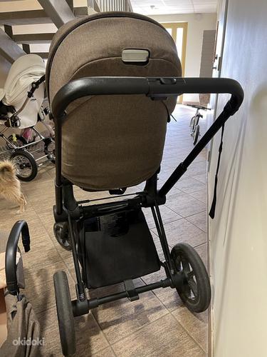 В хорошем состоянии детская коляска Cybex Priam Lux и комплект прогулочных колясок (фото #6)