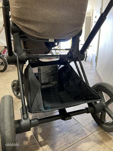 В хорошем состоянии детская коляска Cybex Priam Lux и комплект прогулочных колясок (фото #7)