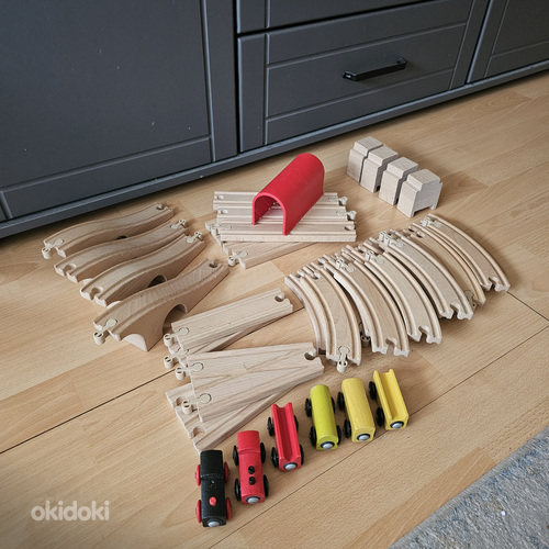 Ж/д деревянная , ikea lillabe