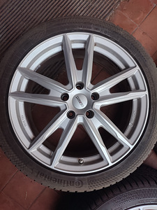 Диски Dezent 5x112 R18 + шины (3 фото из 8)