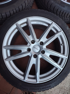 Диски Dezent 5x112 R18 + шины (5 фото из 8)