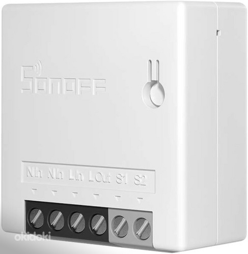 Sonoff mini r2, wifi умный выключатель (фото #1)