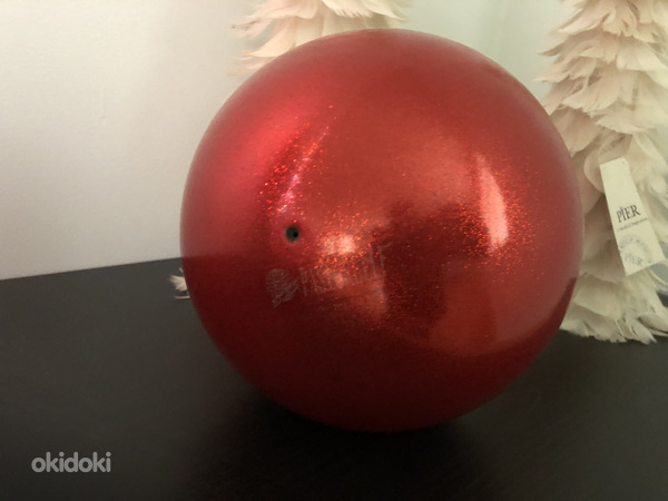 Мяч Patorelli, Pastorelli Ball Fig Glitter красный (фото #2)