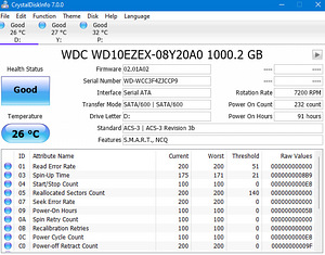 WD Blue 1TB 7200 (2 foto / 2)