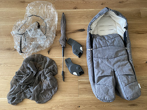 Stokke Xplory + häll + adapterid(maxi-cosi, Cybex) (8 foto / 10)