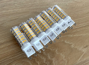 7tk LED Lambid 5W 9G 3000K Lamp 450lm (1 foto / 1)