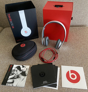 Beats Solo HD White - Kõrvaklapid Beats by Dr.Dre - like new