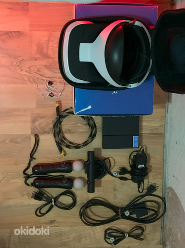 Полный комплект PlayStation VR (фото #1)