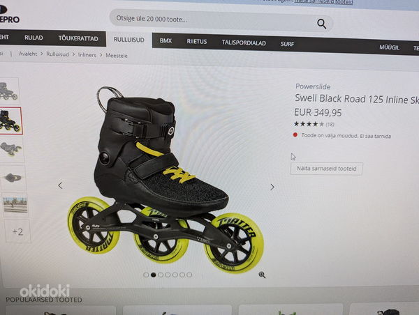 Rulluisud Powerslide swell 38