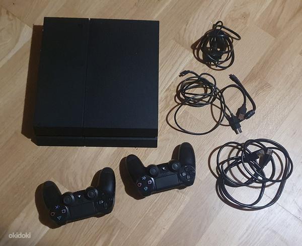 MÜÜA PlayStation 4 (PS4), 1 TB, 2 pulti + 9 mängu (foto #1)