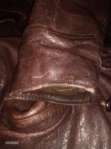 Vintage Leather Jacket UK (Large) "R.I. clothing company" (foto #6)