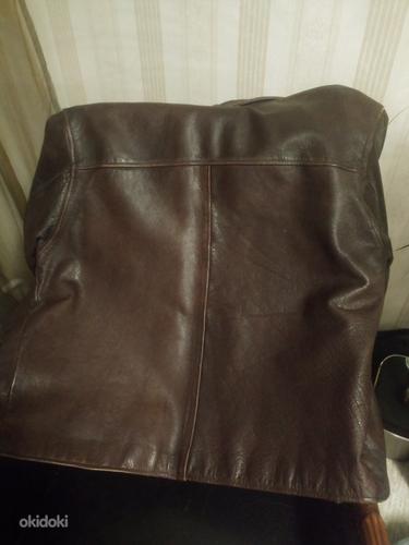 Vintage Leather Jacket UK (Large) "R.I. clothing company" (foto #8)