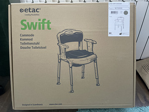 Uus Poti- ja dušitool Etac Swift Commode (WC) (2 foto / 3)