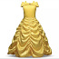 Uus Haloween Disney Printsessi jõulukleit 120cm (foto #1)