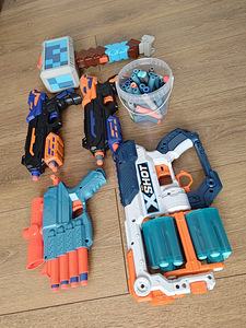 Lastepüstolite komplekt Nerf ja muud (2 foto / 3)