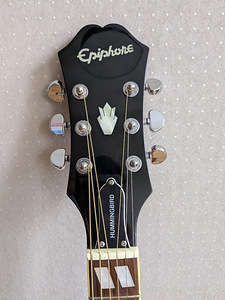 Акустическая гитара Epiphone Hummingbird-HS + кейс (3 фото из 10)