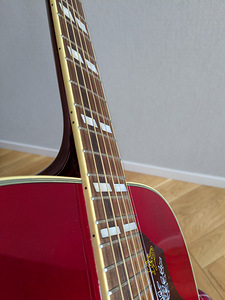 Акустическая гитара Epiphone Hummingbird-HS + кейс (7 фото из 10)