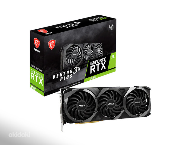 MSI GeForce RTX 3080 VENTUS 3X PLUS 12GB OC