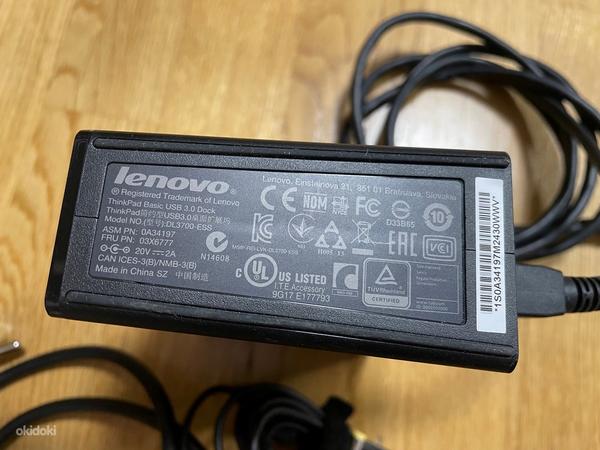 Lenovo dokk USB 3.0 ja laadija (foto #3)