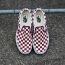 VANS CLASSIC SLIP-ON (CHECKERBOARD) RED (foto #1)