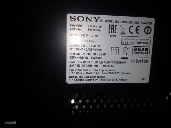 Телевизор sony TV 55 '' KDL-55W955B LED Full HD 3D (фото #2)