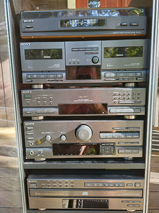 Sony retro audio rack (3 foto / 10)