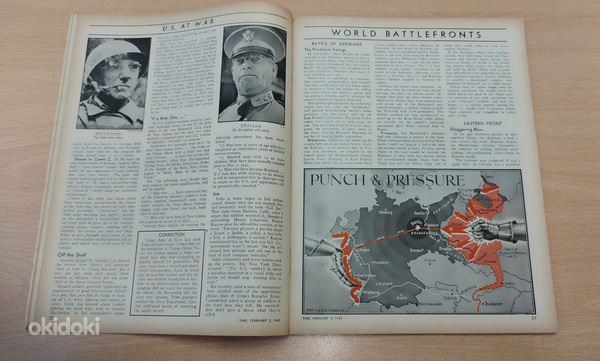 Журнал Time февраль 1945 (фото #3)