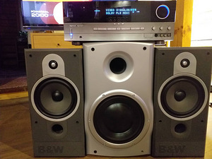B&W DM560 & Harman Kardon AVR130 & Radiotehnika ASW-1 X-Line (1 foto / 5)