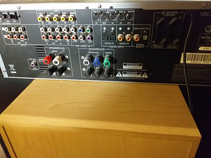 B&W DM560 & Harman Kardon AVR130 & Radiotehnika ASW-1 X-Line (5 foto / 5)