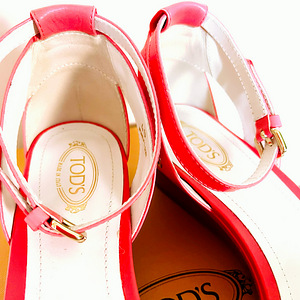 Tods roosad naiste sandaalid kingad nr 40 (3 foto / 3)